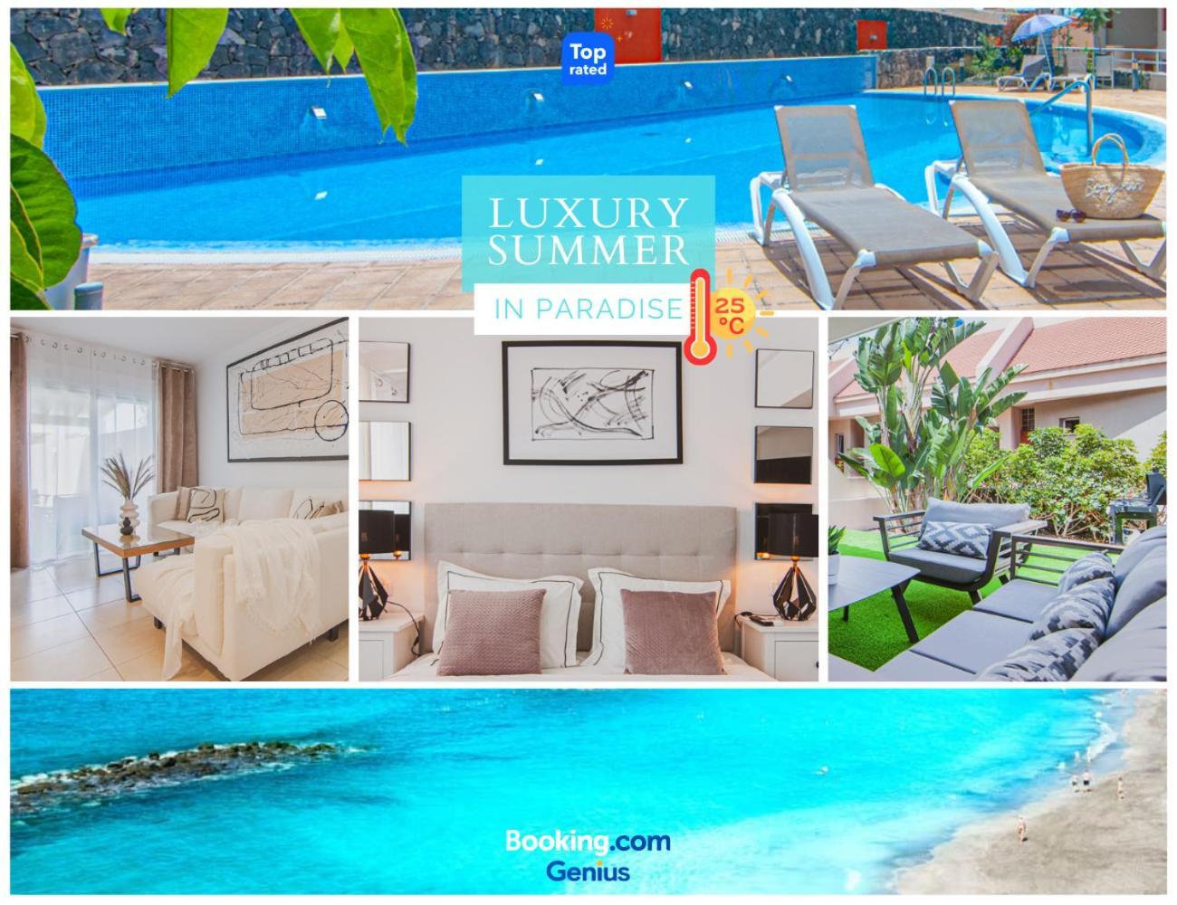 Вилла Elite Luxury Sunset Пуэрто-де-Сантьяго Экстерьер фото